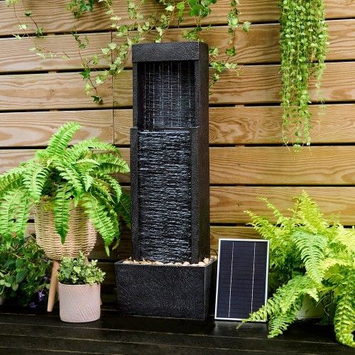 ππ BEAUTIFULL Teamson Home  Athena Outdoor Solar Powered Water Fountain