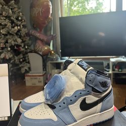 Nike Air Jordan 1 High OG UNC University Blue White GS 5.5Y W 7