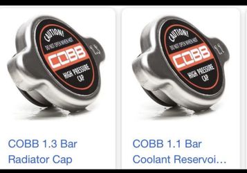 Cobb radiator caps