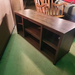 small tv stand storage furniture good shape