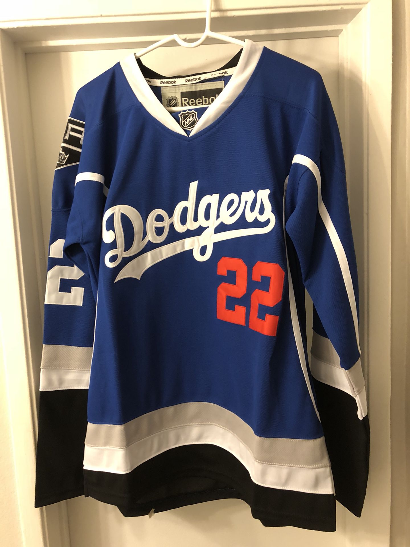 Los Angeles Dodgers Jersey XL Blue White Clayton Kershaw #22 Promo SGA Men  *