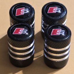 Audi S Line Valve Stem Caps