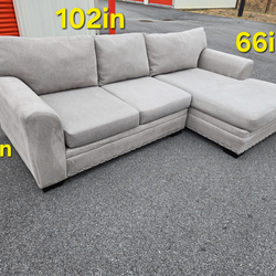 FREE DELIVERY Couch Sofa Chaise Sectional 2 Piece