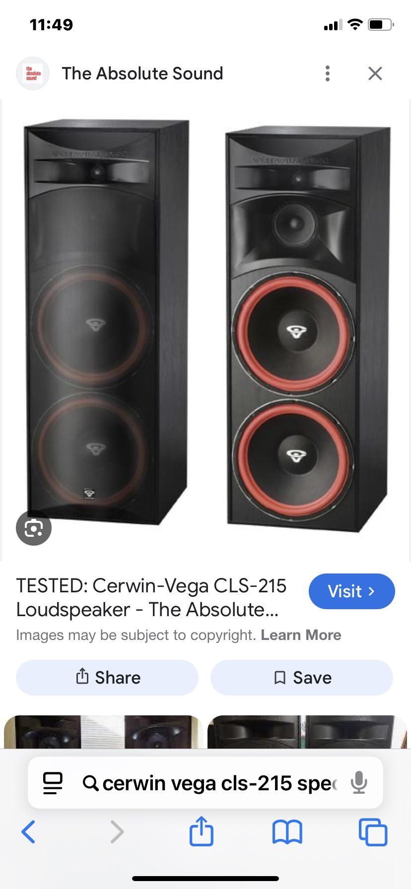 Cerwin Vega System - MAKE AN OFFER