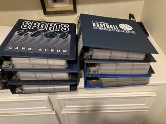 Huge Modern Baseball Card Lot X 20 Binders 