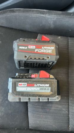 Forge m18 battery and regular