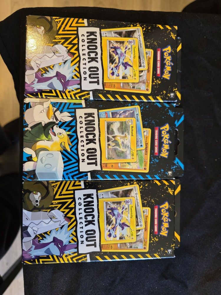 Pokemon Knockout Packs
