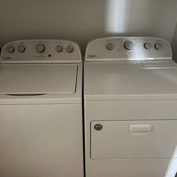 Washer and Dryer Set 
