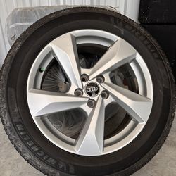 Audi Rims w/ Michelin Defender Tires