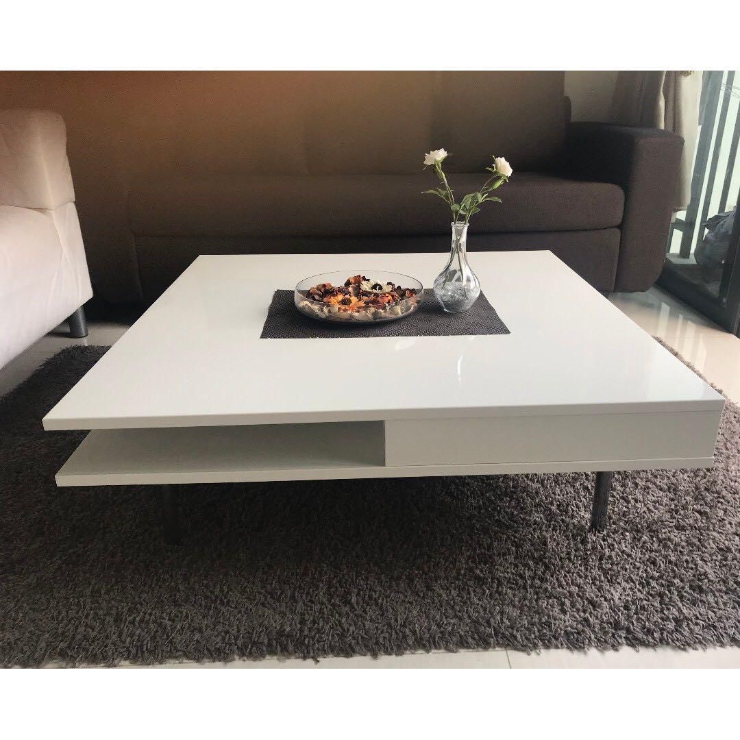 White Coffee Table 