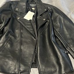 Leather Jacket Size S but Larger