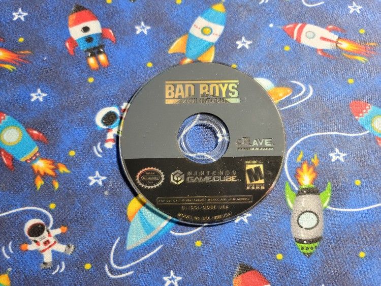 Bad Boys Miami Takedown Nintendo GameCube Game Disc Nintendo Wii Backwards Compatible