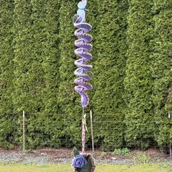 Crocheted Wind Spinner 