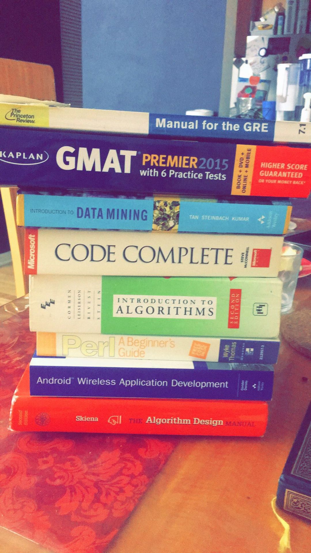 Software development, GRE & GMAT books