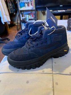 Vans Halfcab 33 Vibram Navy Blue Shoes size 8.5