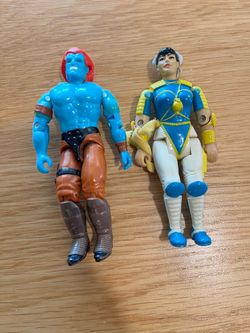 VINTAGE STREET FIGHTER GI.JOE ACTION FIGURE LOT