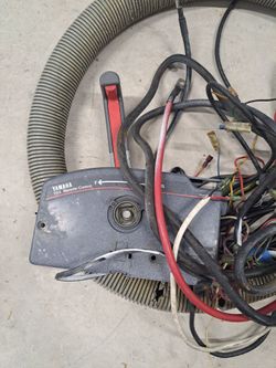 Yamaha 803 Remote Throttle, Cables and wiring