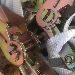 1” Ratchets, Tie Downs.  Brand New