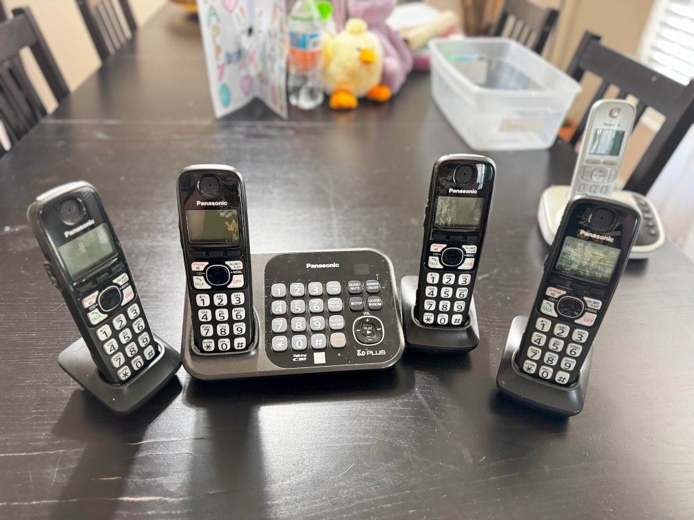 Wireless Panasonic System Phone KXTG4741