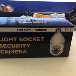 Light Socket Security Camera