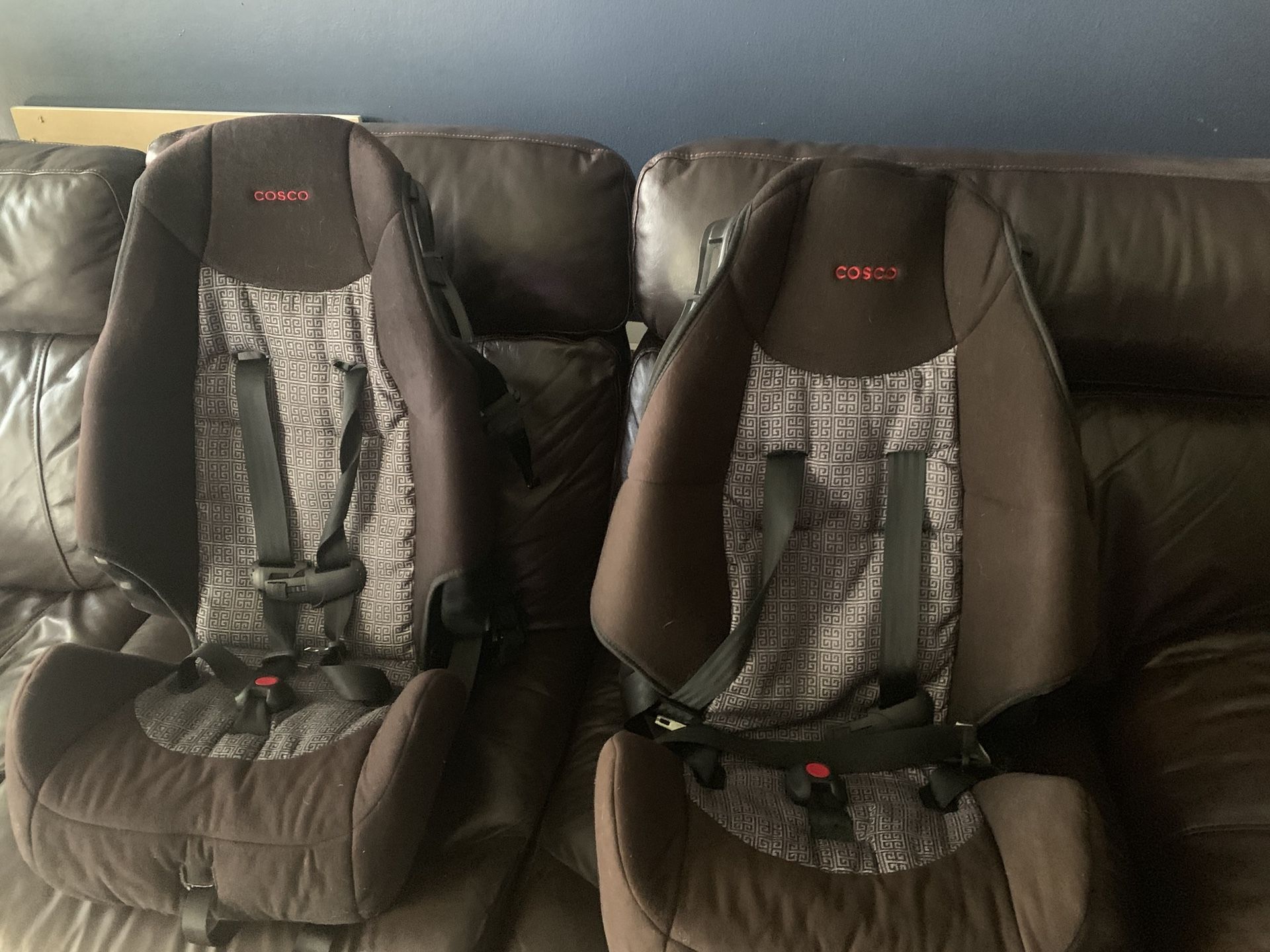 Two Booster seats in good condition