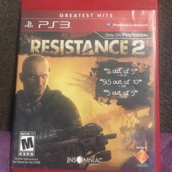 Resistance 2 Ps3
