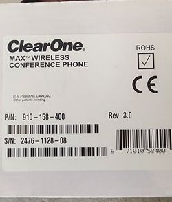 ClearOne Max Wireless Conference Phone