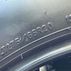 Ford F-350 Tires LT275/65/20 Goodyear Territory A/T (4 Tires) $200.00/All 4