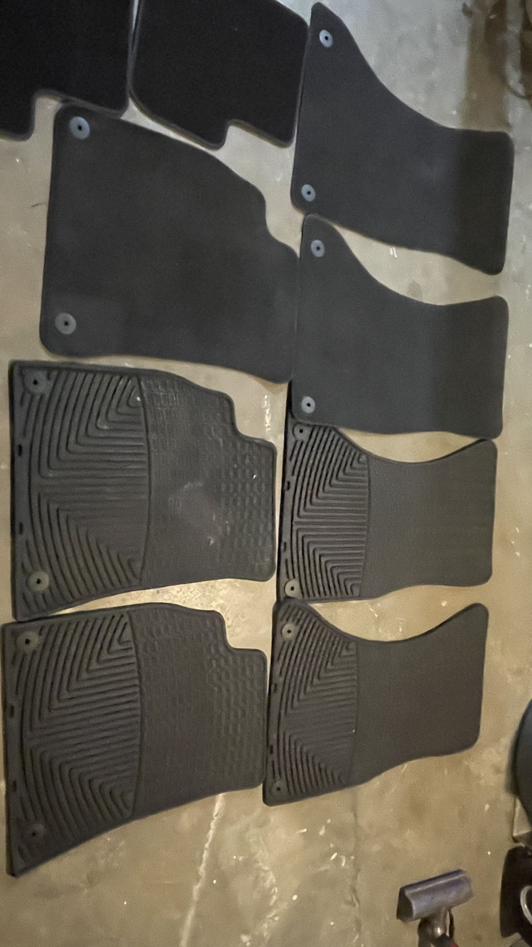 Audi floor mat