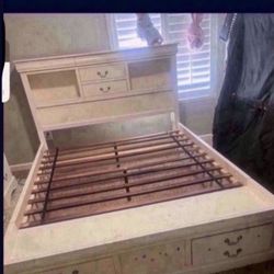 Queen Bed Frame $400