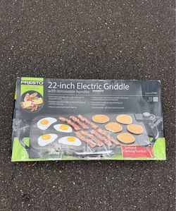22 inch electric griddle