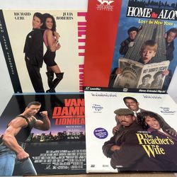 Lot of 39 LaserDisc Movies Rambo Pretty Pink Adventure LD Laser Disc SEALED!