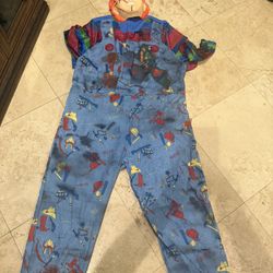 Chucky Costume 2x Size