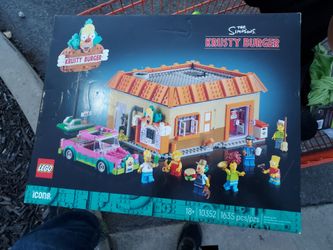 Simpsons Kristy burger Lego