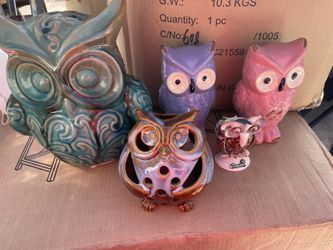 owls home decor 