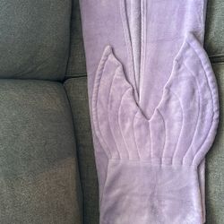Lavender Mermaid Blanket