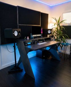 9u rack studio producer audio desk