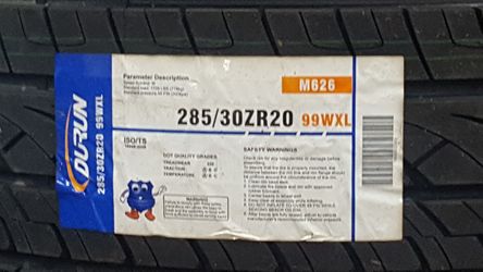 BRAND NEW TIRE TIRES 285 30 20 $125 EACH $250 PAIR $499 SET OF 4