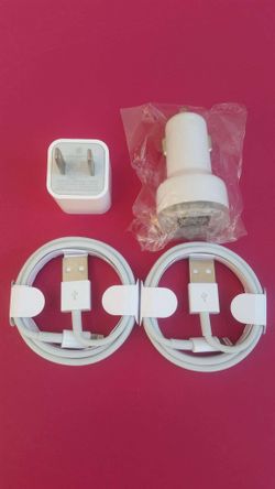 Apple Combo/Brand New Original Apple IPhone Charger and Car Charger