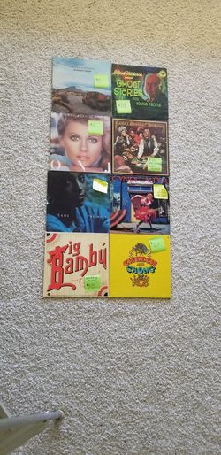 $40 for 8 Original Lp Vinyls Or Sold Separately-prices On Album