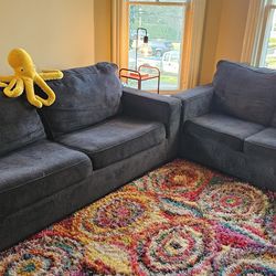 Couch and Loveseat