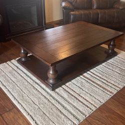 Large Wood Coffee Table