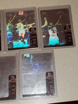 Michael Jordan 1996 Upper Deck Jordan's Journal Holo Card #J1