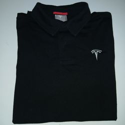 Tesla Men's Polo Shirt Md.