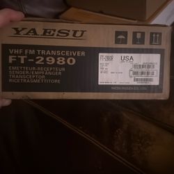 VHF FM TRANSCEIVER  FT -2980