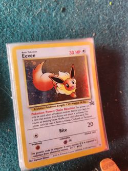 Eevee Holo Black Star Promo