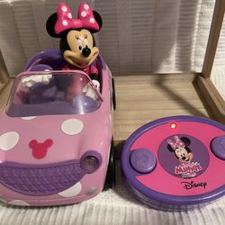 Minnie Mouse Roadster RC Car