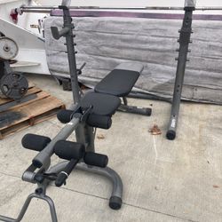 Bench And Weights Workout 