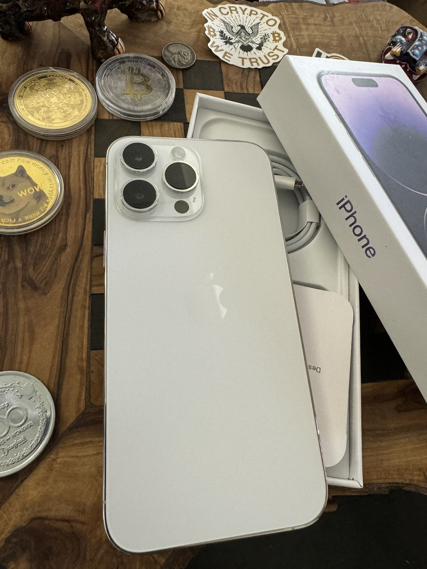 Iphone 14 Pro Max 128Gb Silver Unlocked