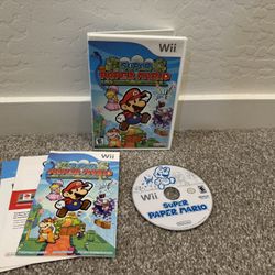Super Paper Mario For Nintendo Wii